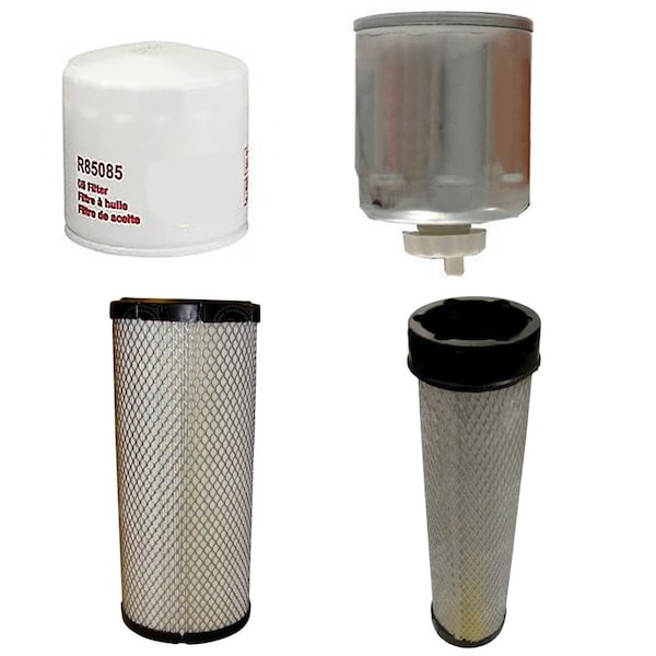 Aic Replacement Parts FILTERS Fits Bobcat LOADER S570, S590, T590 w/Fits Kubota V2607-DI-T Eng. Exc. KT-FIA60-0220 - main